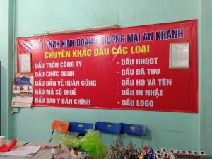 Dịch vụ khắc con dấu tại An Khánh 